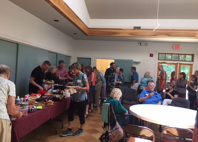 Potluck - catering kitchen is available for set up