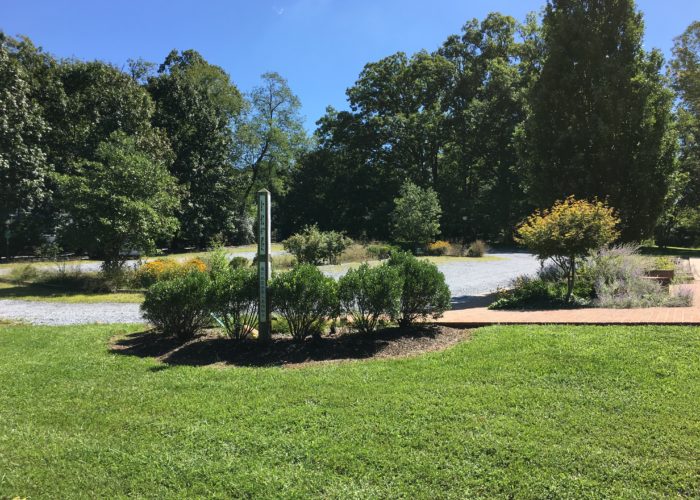 Quiet, secluded grounds